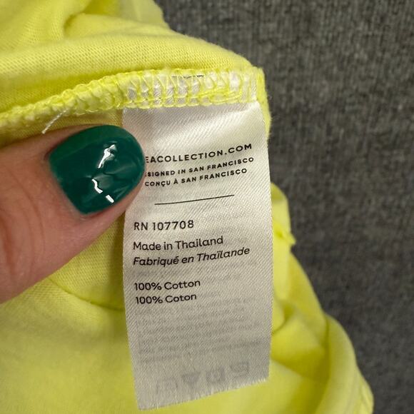 Tea Collection Sleeveless Jersey Knit Midi Dress Girls 5 Ombre Palm Tree Cotton - Picture 8 of 9